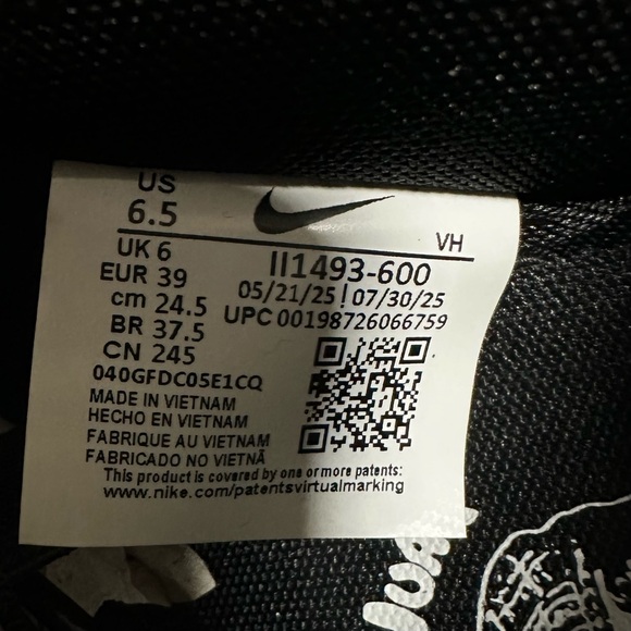 Nike SB Dunk Low ‘Nardwuar’ - SIZE 6.5 - Picture 6 of 14